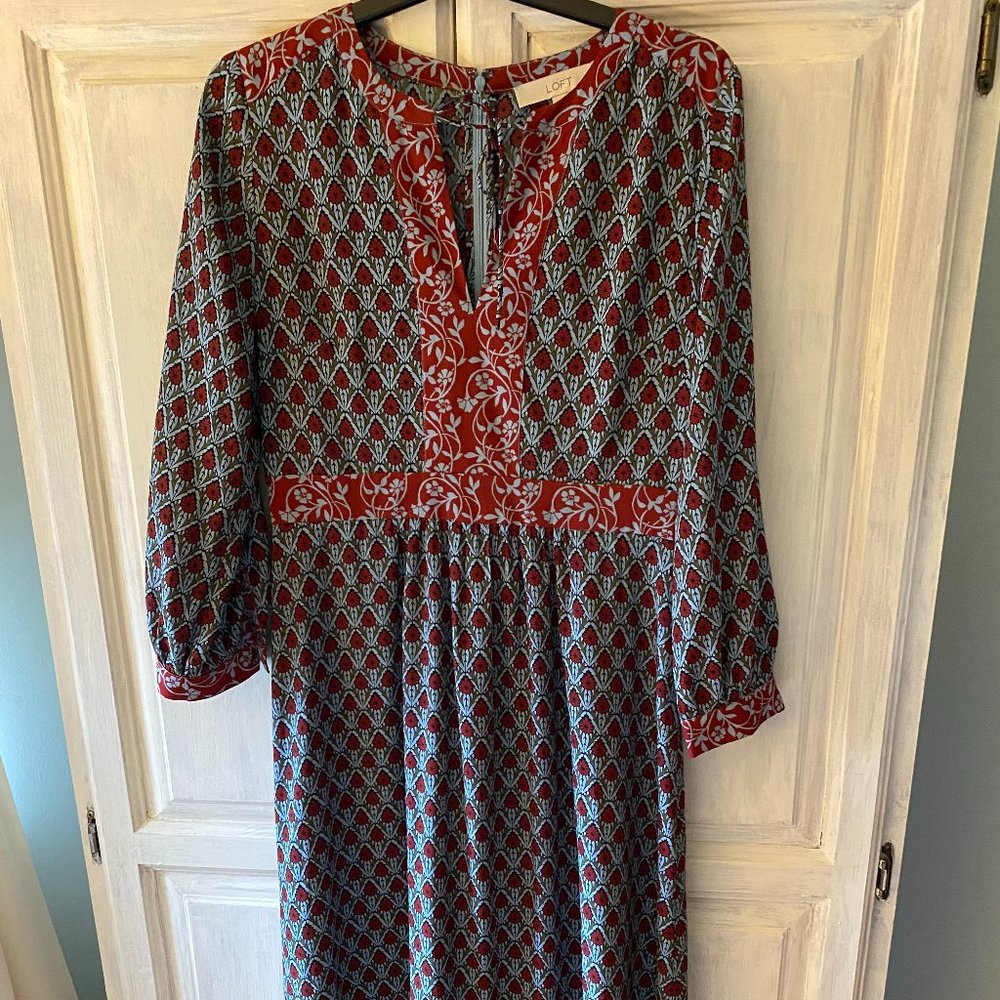 Loft midi dress